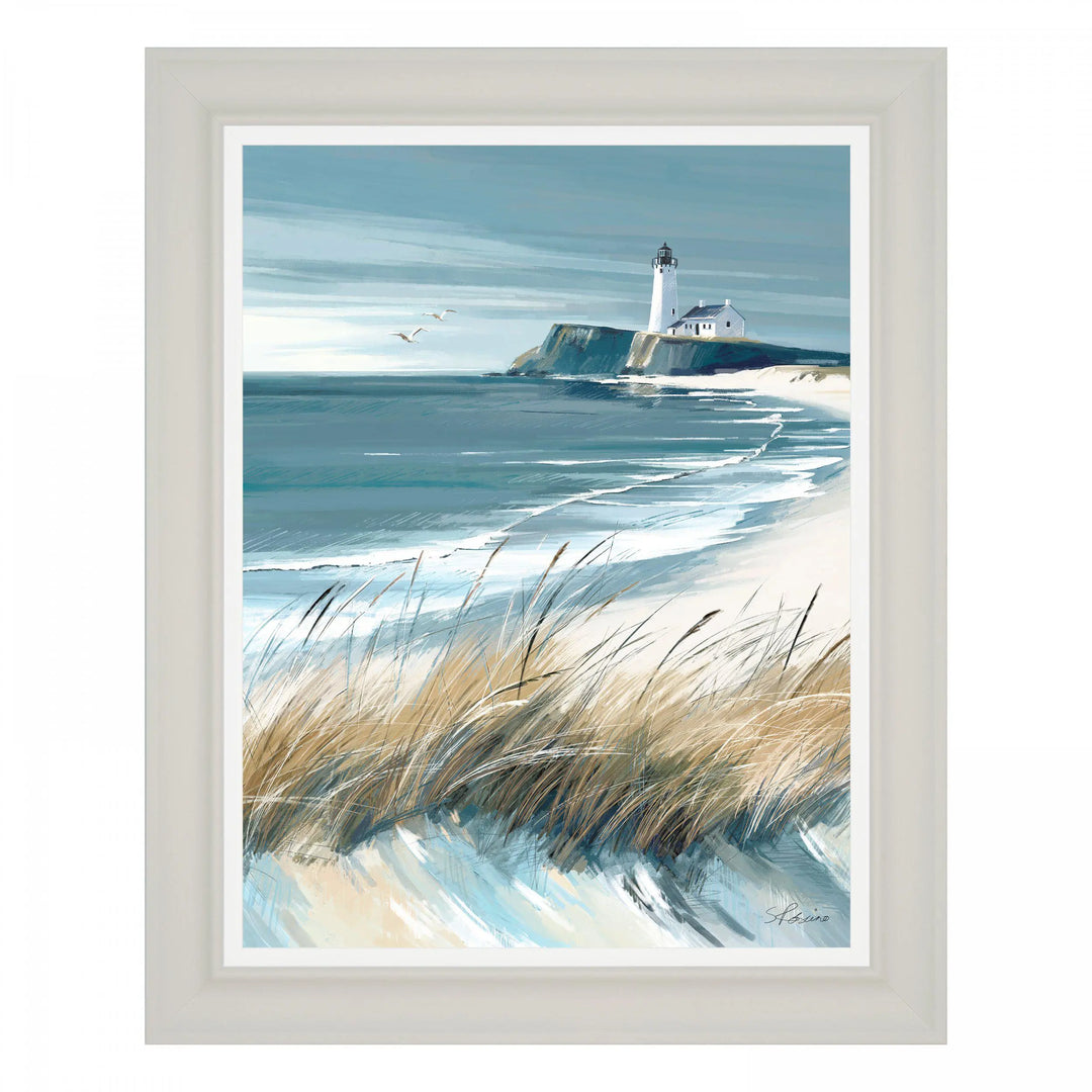 Making Waves Framed Canvas 620x20x770mm Gallery Direct