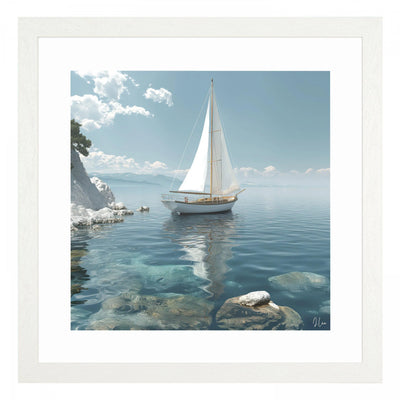Azure Reflections Framed Art Gallery Direct