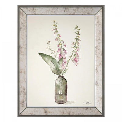 Foxgloves Framed Art Gallery Direct