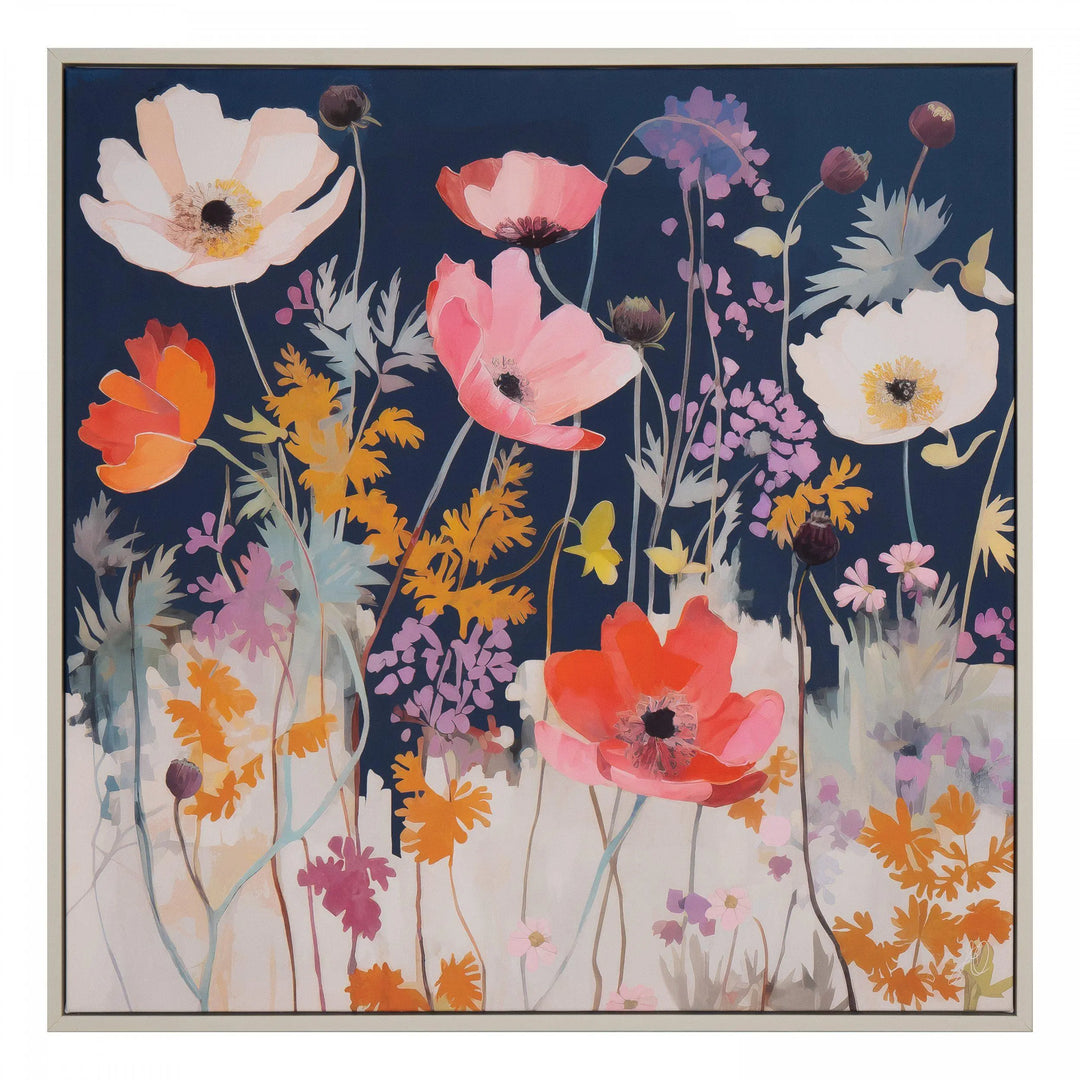 Modern Mix Framed Canvas 610x30x610mm Gallery Direct