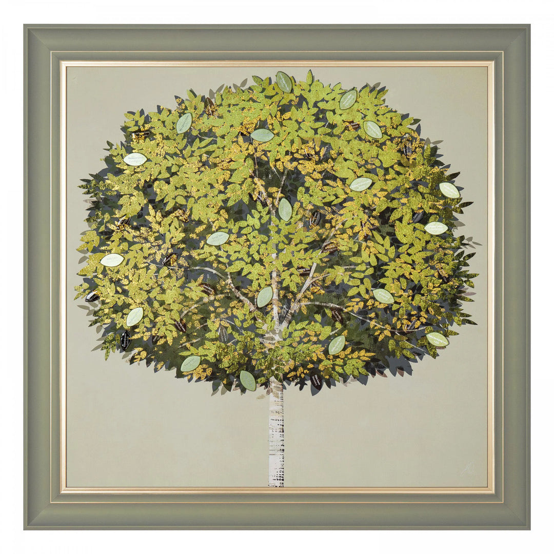 The Love Tree Framed Art 950x30x950mm Gallery Direct