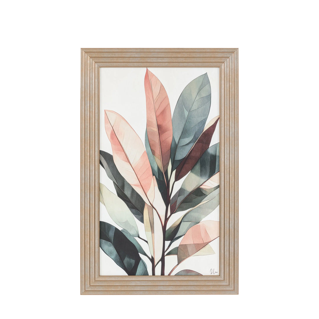 Nature's Rhythm Framed Canvas 600x55x350mm Gallery Direct