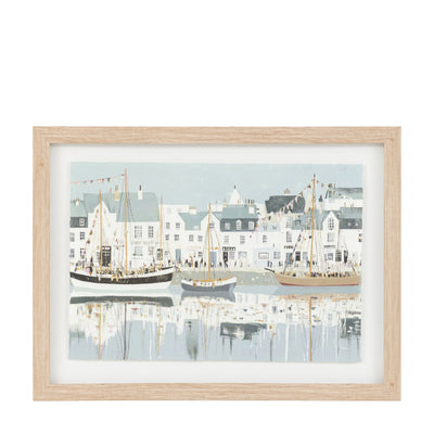 Dockside Days Framed Art Gallery Direct