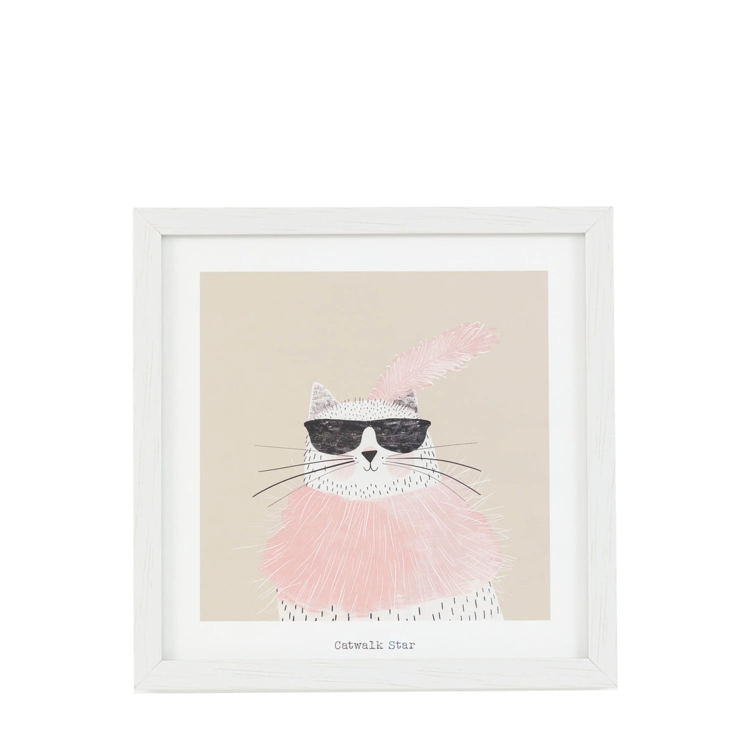 Catwalk Star Framed Art Gallery Direct