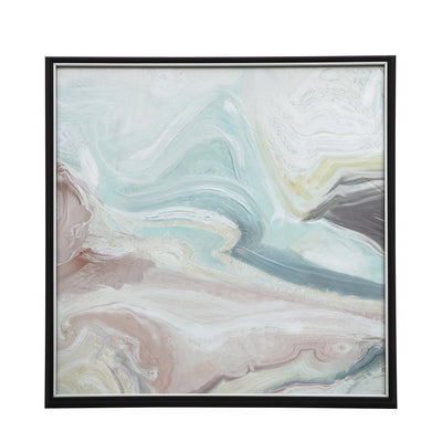 Crystal Fluid Abstract Framed Art Gallery Direct