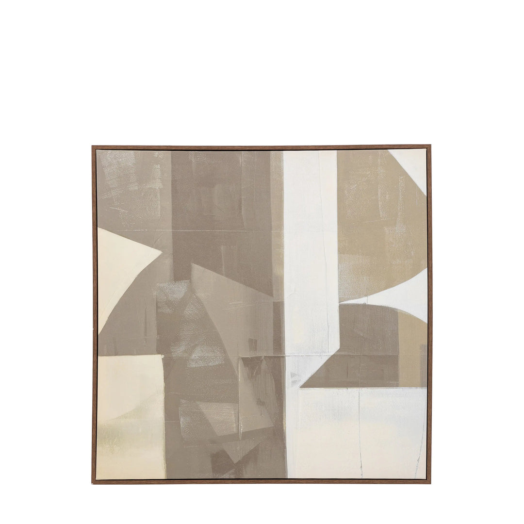 Cemento Abstract Framed Canvas Gallery Direct