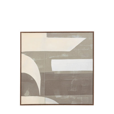 Concreta Abstract Framed Canvas Gallery Direct