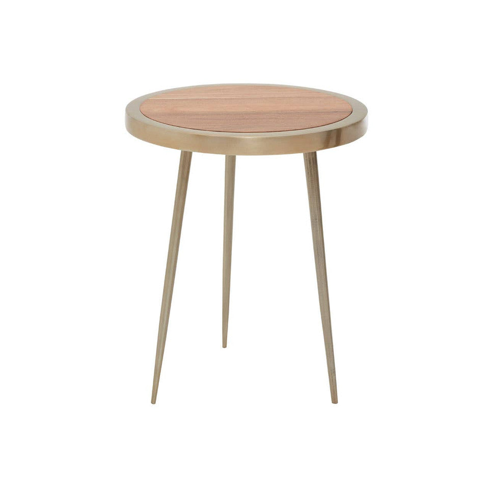 Almoro Acacia Wood  Small Side Table Studio 55