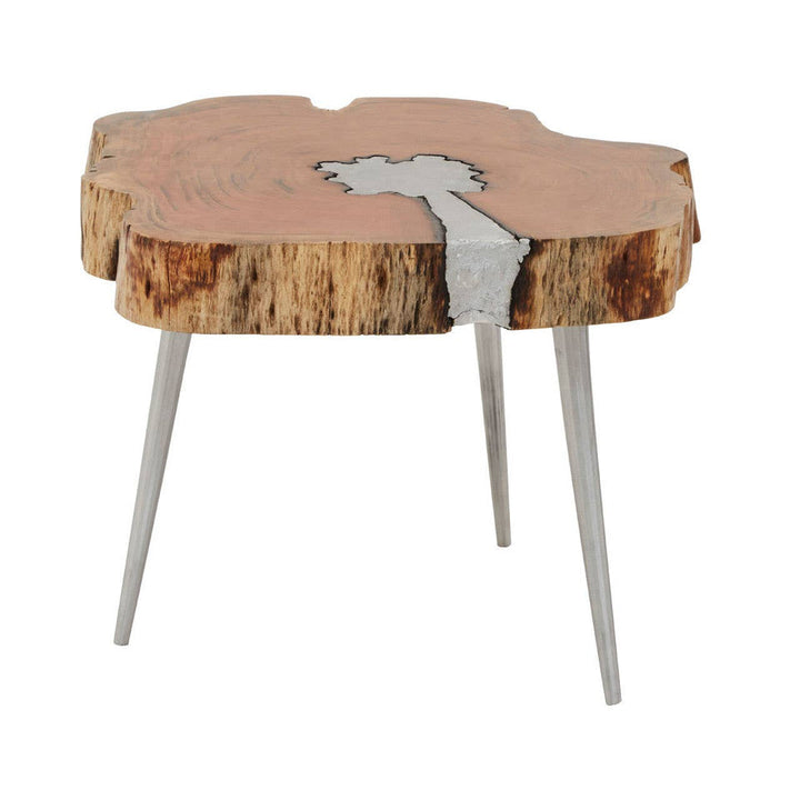 Almoro Acacia Wood Log Coffee Table Studio 55
