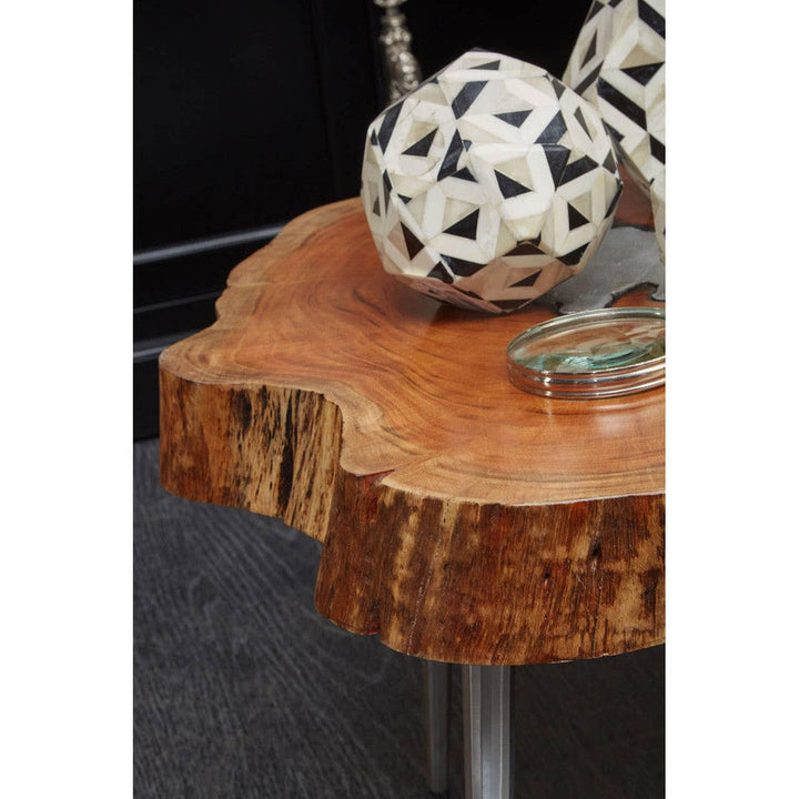 Almoro Acacia Wood Log Coffee Table Studio 55