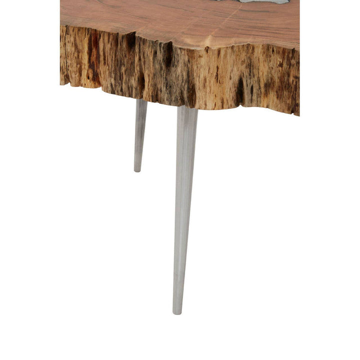 Almoro Acacia Wood Log Coffee Table Studio 55