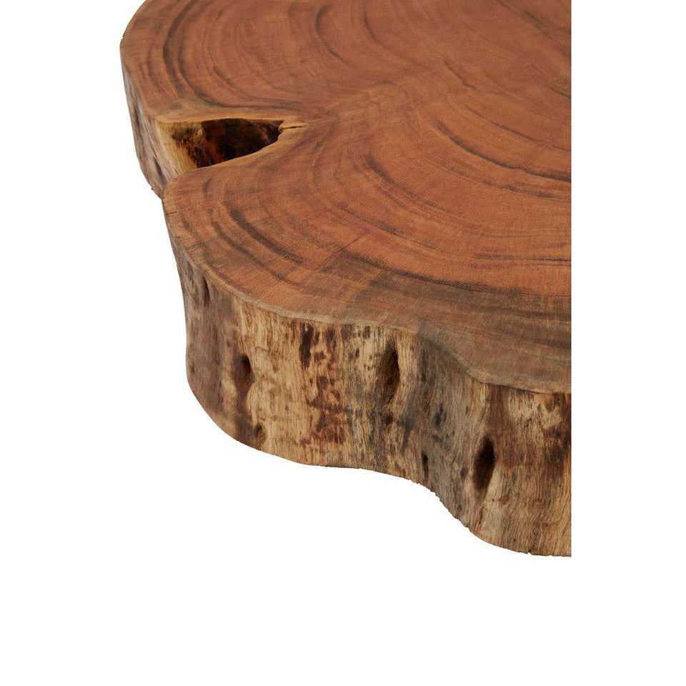 Almoro Acacia Wood Log Coffee Table Studio 55