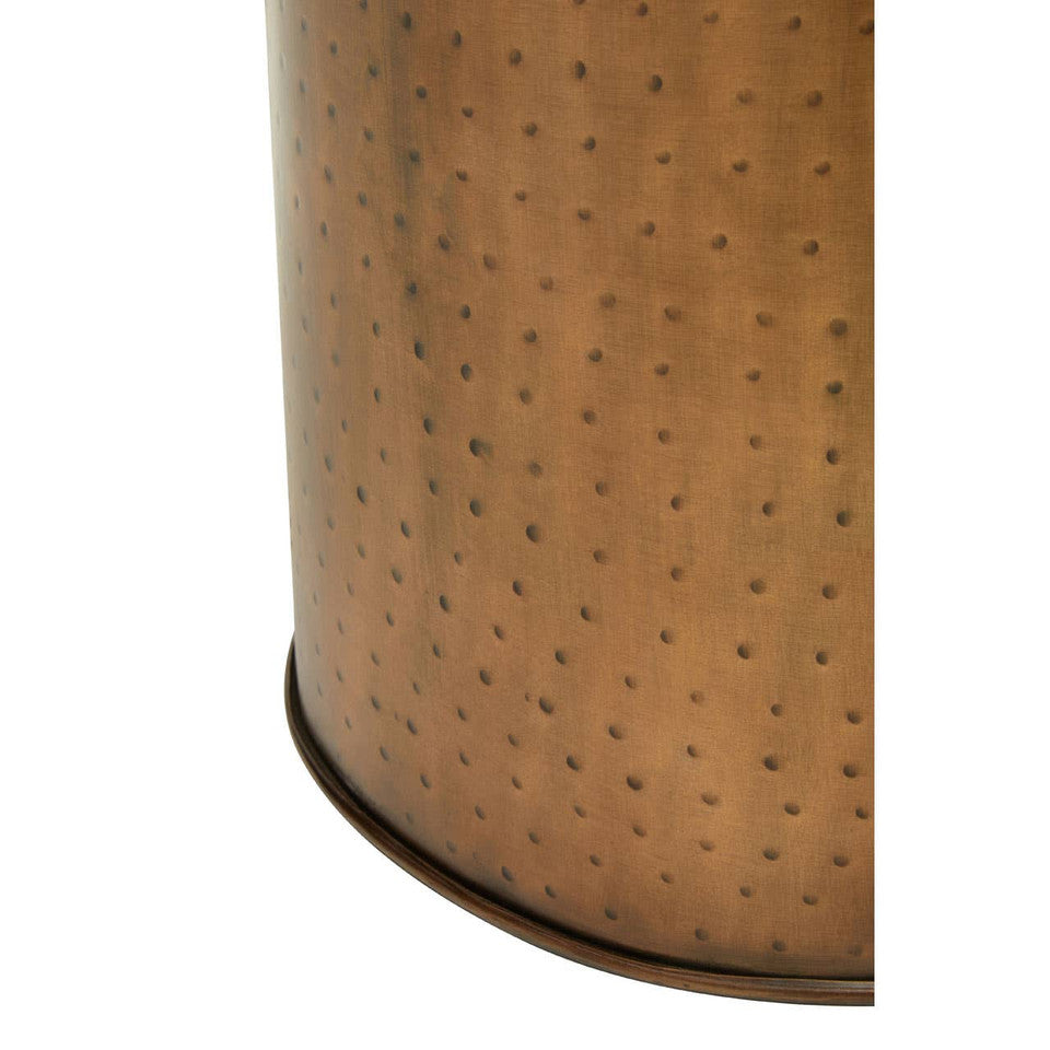 Artivo Antique Brass Effect Side Table Studio 55