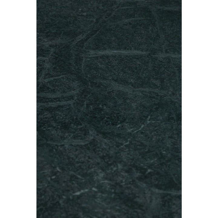 Nirvan Green Marble And Gold Frame Coffee Table Studio 55