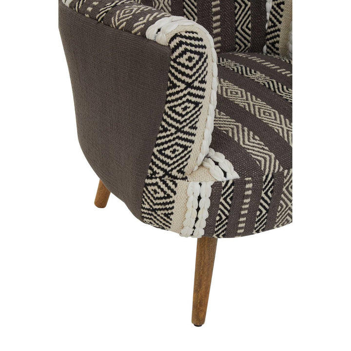 Sefina Grey And White Chair Studio 55