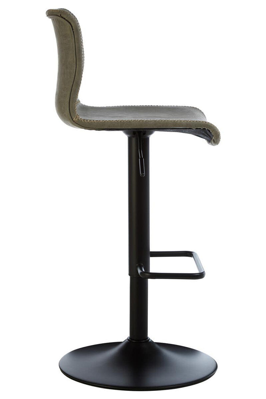 Dalton Set Of Two High Back Ash Bar Stools Studio 55