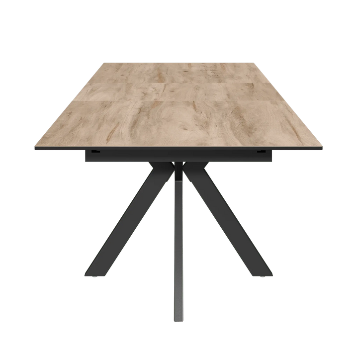 Armino 130-170cm Wood Look Ceramic Extending Dining Table Torelli