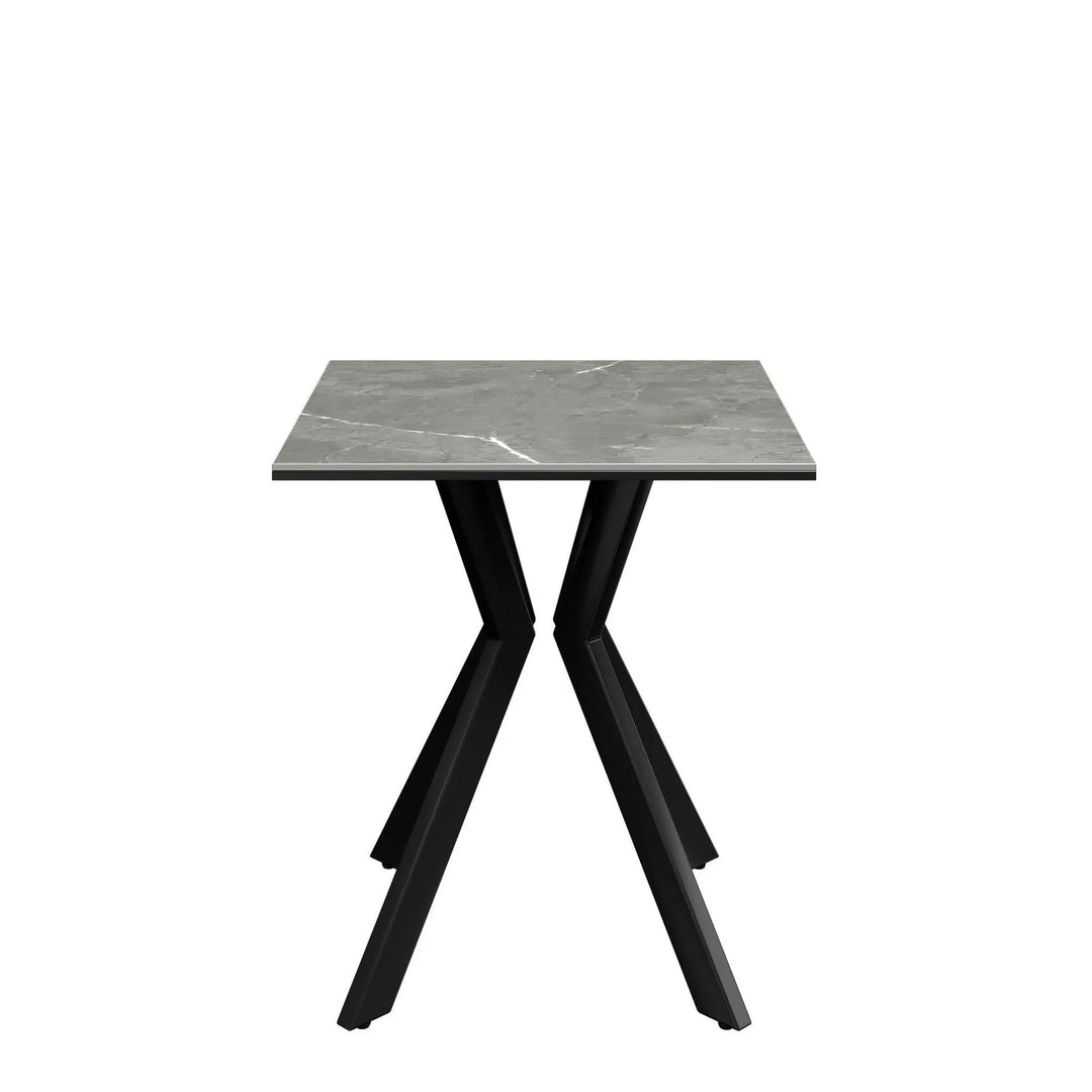 Azuma Matte Grey Ceramic Side Table Torelli