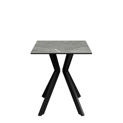 Azuma Matte Grey Ceramic Side Table Torelli