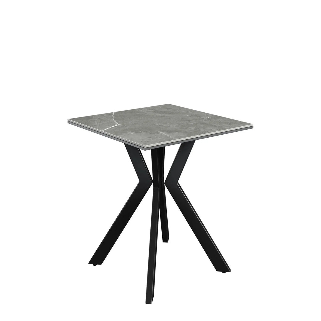 Azuma Matte Grey Ceramic Side Table Torelli