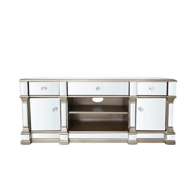 Apollo Medium Gold Mirrored TV Entertainment Stand NJ HOME CIMC BSTAR 2 MAN