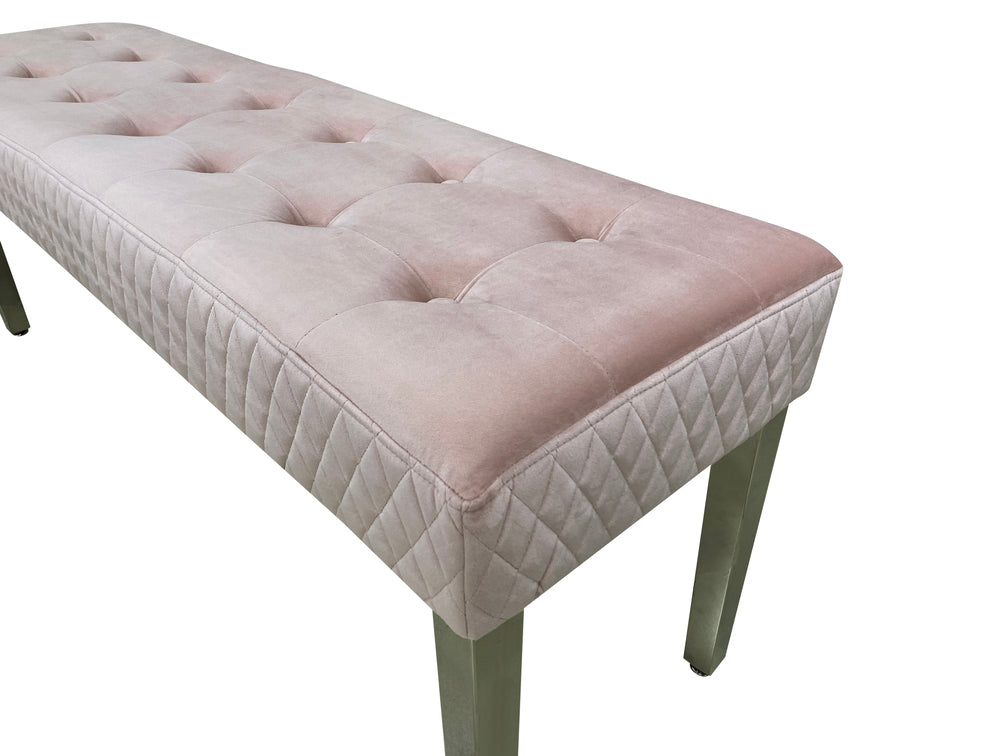 Marlowe Bench in Pink