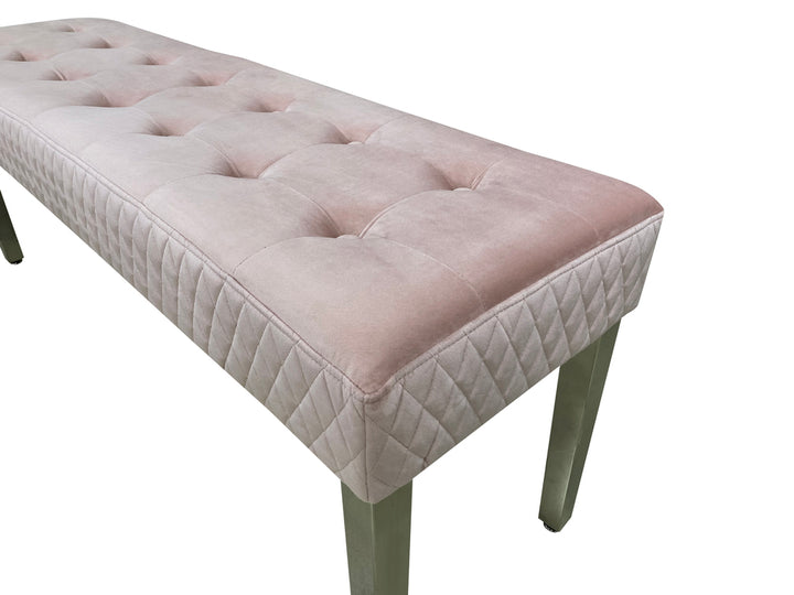 Marlowe Bench in Pink