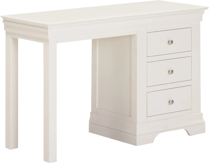 Bordova 3 Drawer Dressing Table in Ivory Seconique Furniture