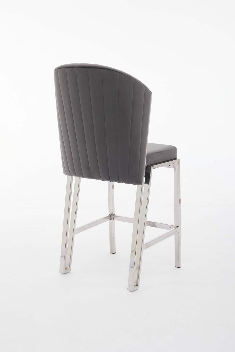 Fairmont Grey Silver Breakfast Stools