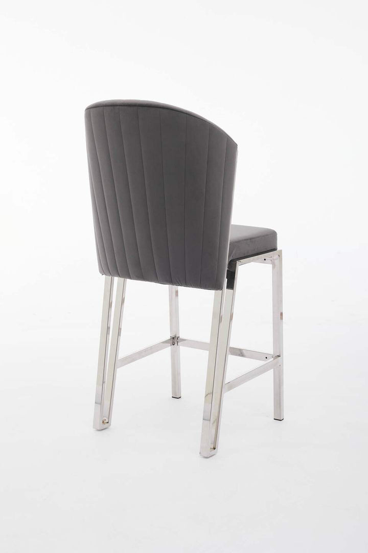 Fairmont Grey Silver Breakfast Stools