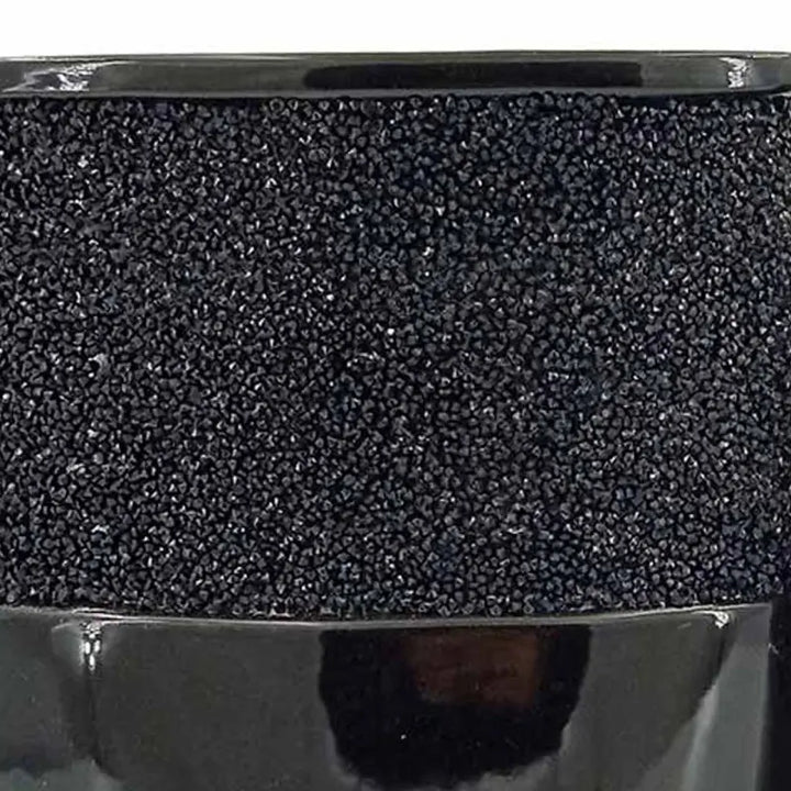 Black Glitz And Glaze Vase Lina Home
