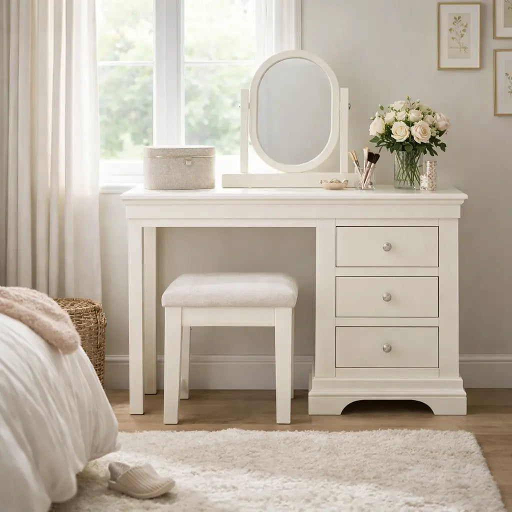 ivory dressing room Elegant Dressing Room Designs to Make Every Day Feel Glamorous Wallpics