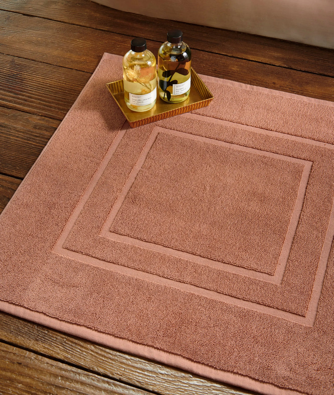Christy Brixton Shower Mat - Terracotta 60 x 60 cm - NJ Home Interiors