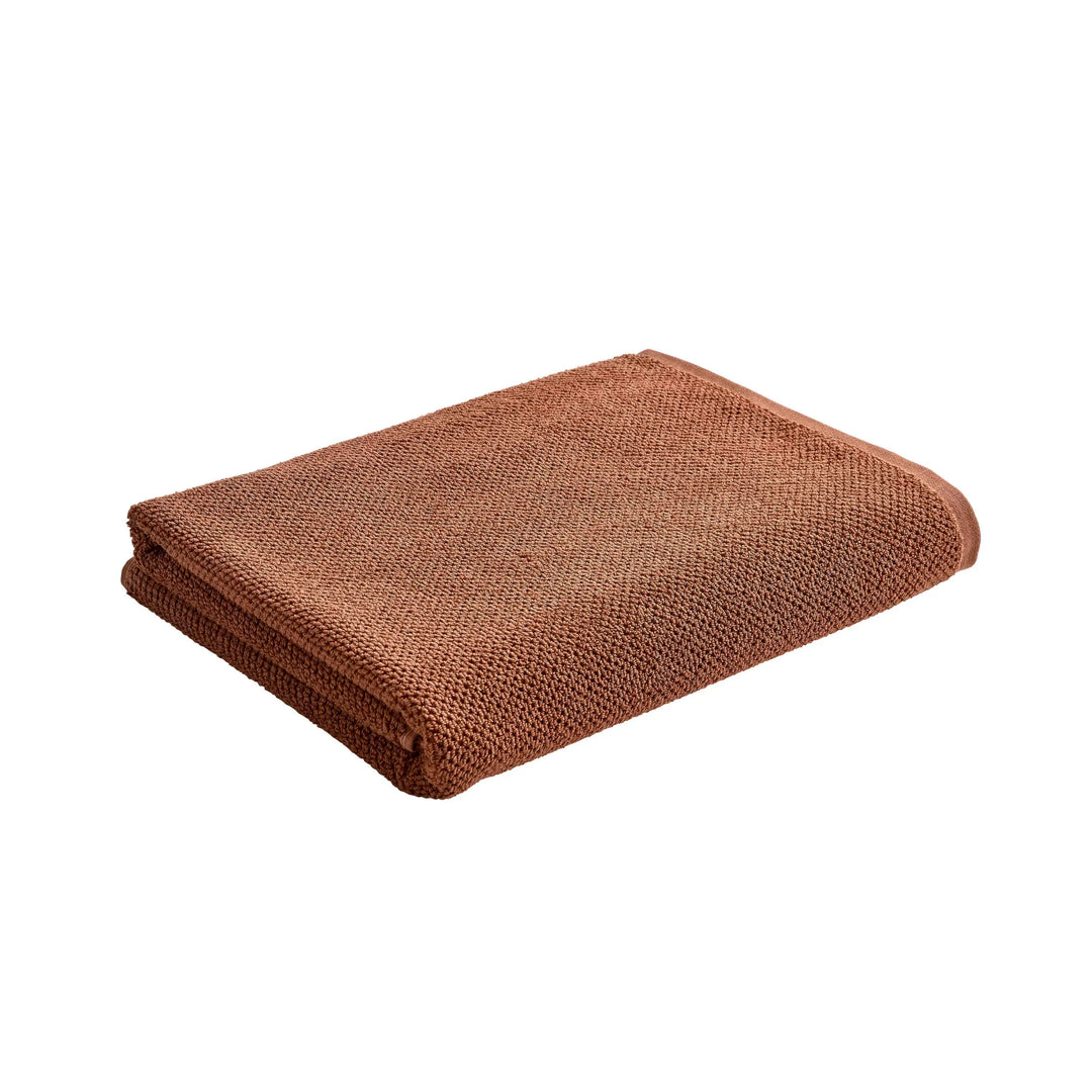 Christy Brixton Bath Sheet - Terracotta 90 x 150 cm - NJ Home Interiors