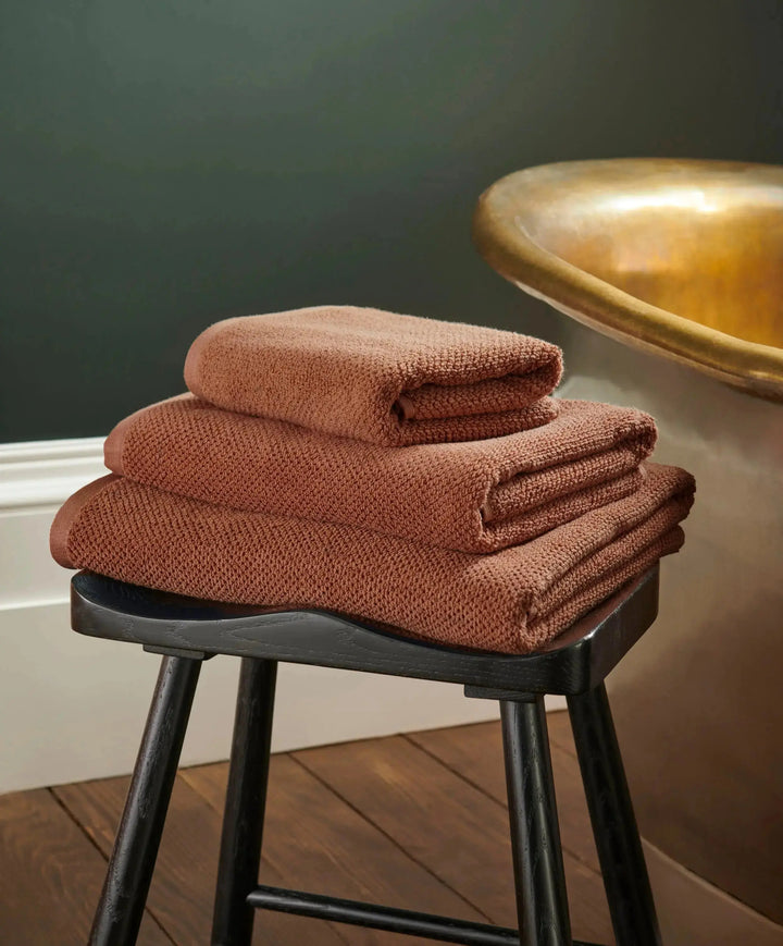 Christy Brixton Hand Towel - Terracotta 50 x 90 cm CHRISTY LUX-HOM