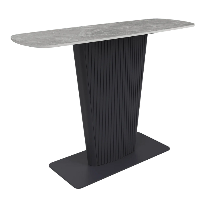 Estello Light Grey Ceramic Console Table Torelli