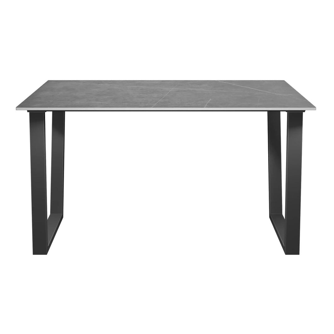 Ceretto Matte Grey 140cm Ceramic Dining Table Torelli