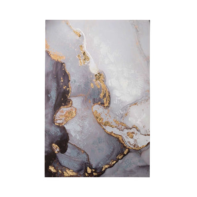 Marble Effect Abstract Canvas Wall Art Lina Home
