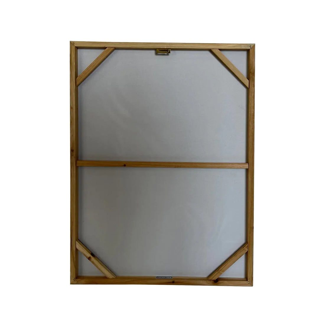 Face Canvas Black And White 60 x 80 cm Lina Home