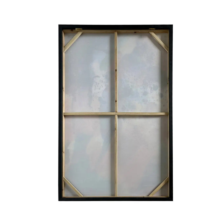 Framed Multicoloured Abstract Canvas Wall Art Lina Home