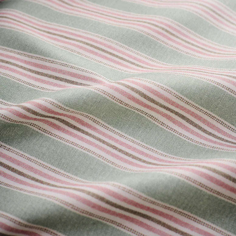 Christy Calder Stripe Duvet Set in Pink