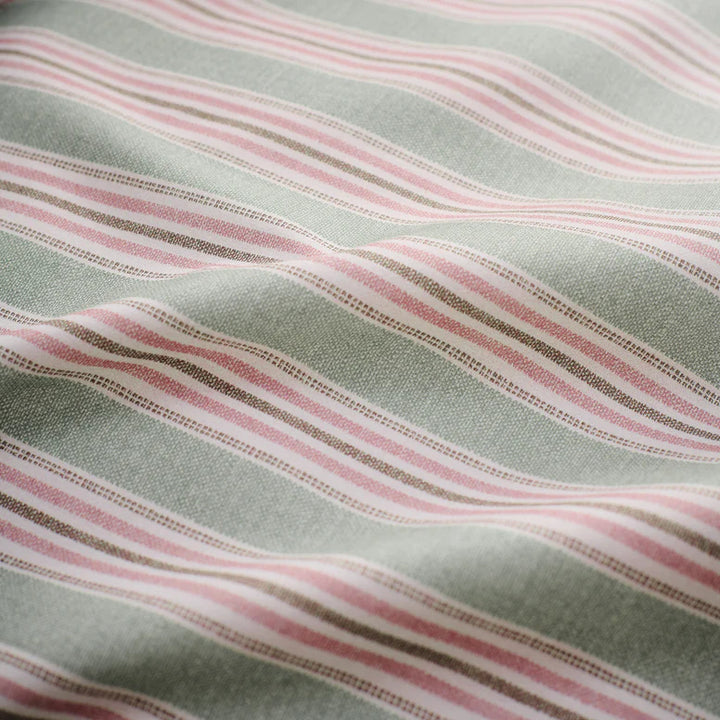 Christy Calder Stripe Duvet Set in Pink