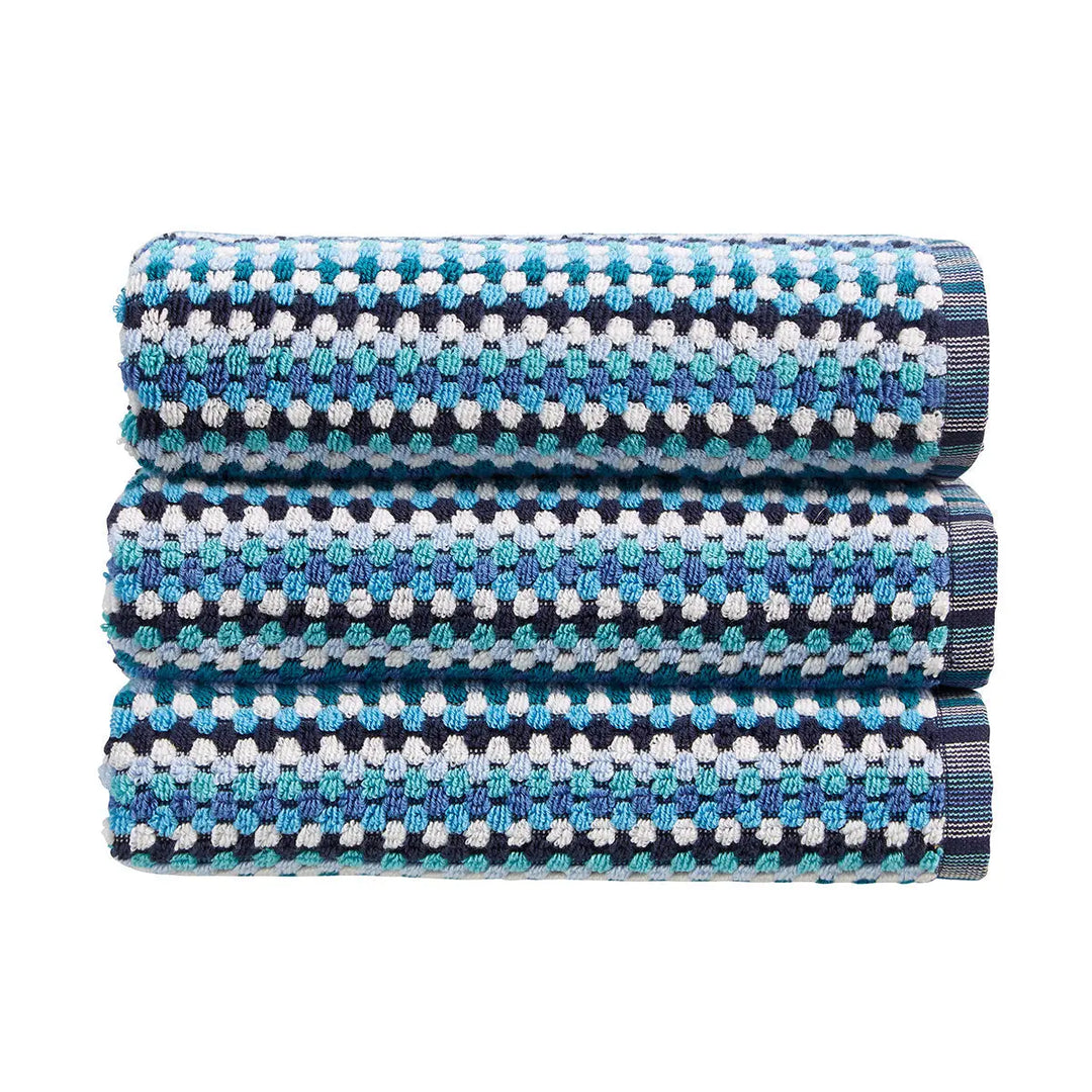Christy Carnaby Stripe Bath Sheet Blue CHRISTY LUX-HOM