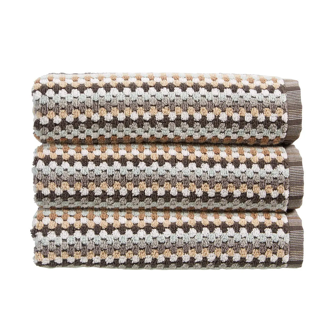 Christy Carnaby Stripe Bath Sheet Neutral CHRISTY LUX-HOM