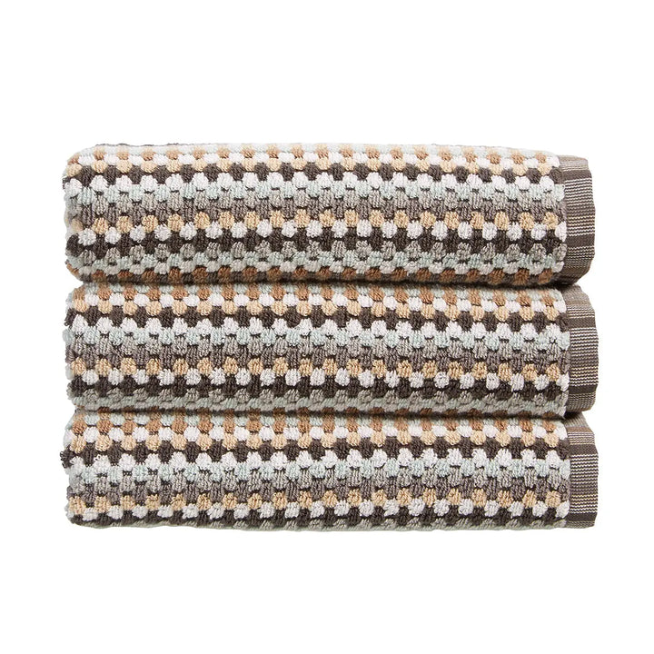 Christy Carnaby Stripe Bath Sheet Neutral CHRISTY LUX-HOM