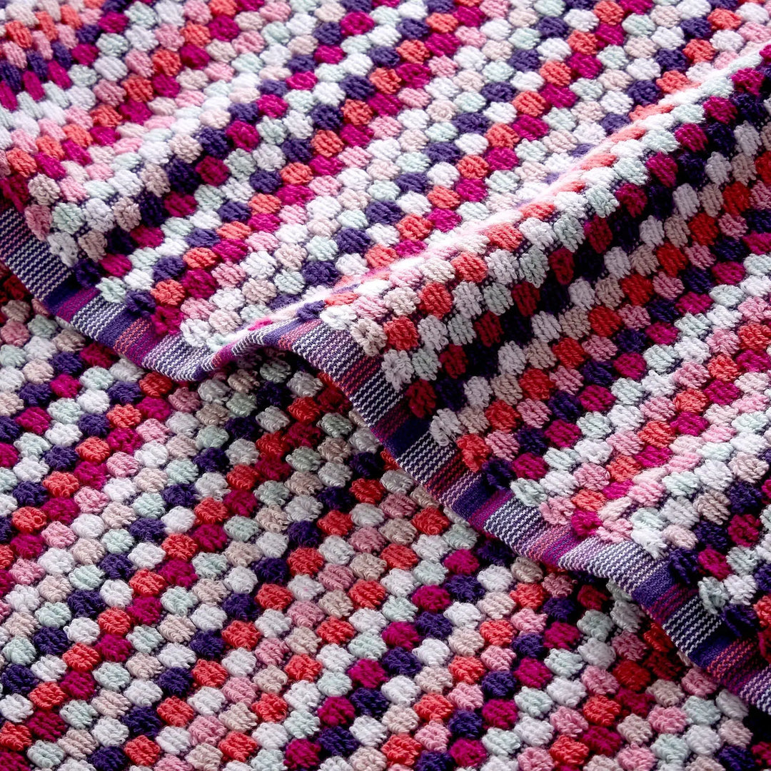 Christy Carnaby Stripe Bath Sheet Berry CHRISTY LUX-HOM