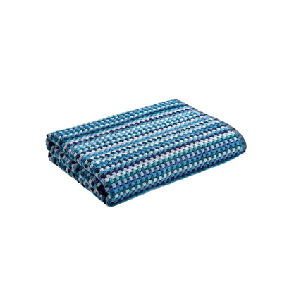 Christy Carnaby Stripe Bath Towel Blue CHRISTY LUX-HOM