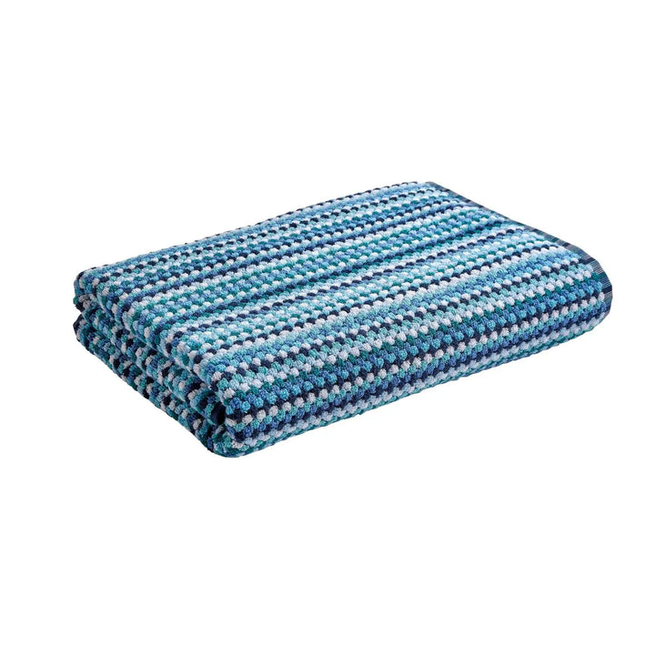 Christy Carnaby Stripe Bath Sheet Blue CHRISTY LUX-HOM