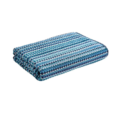 Christy Carnaby Stripe Bath Sheet Blue CHRISTY LUX-HOM