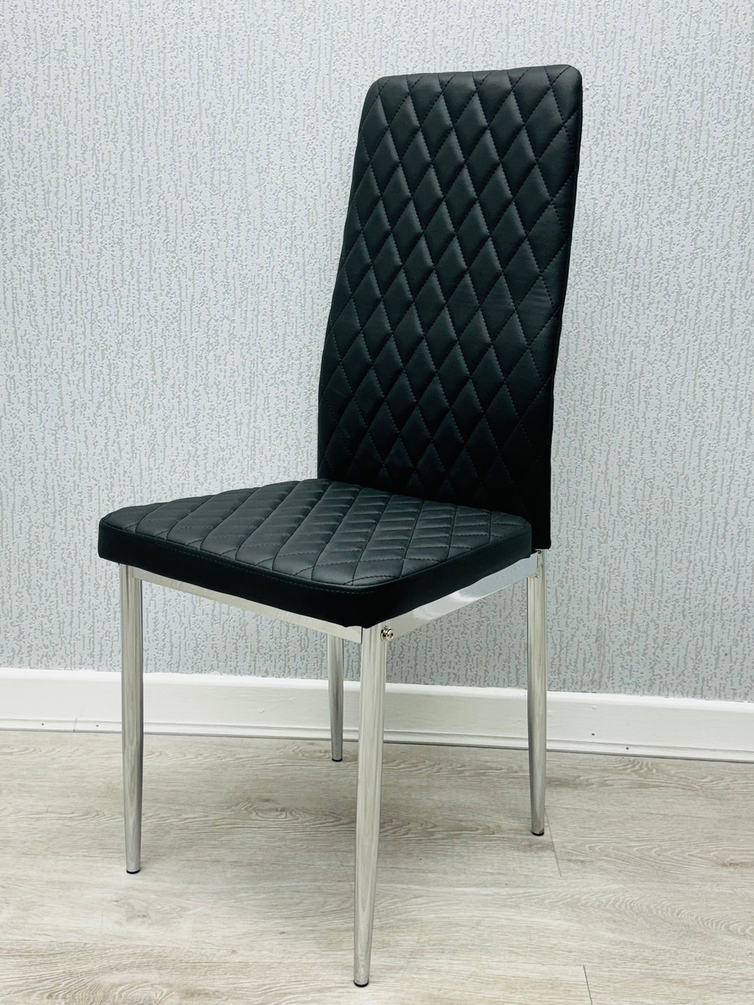 Claridge Black PU Dining Chair